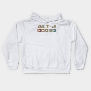 Alt-J Control Button Kids Hoodie